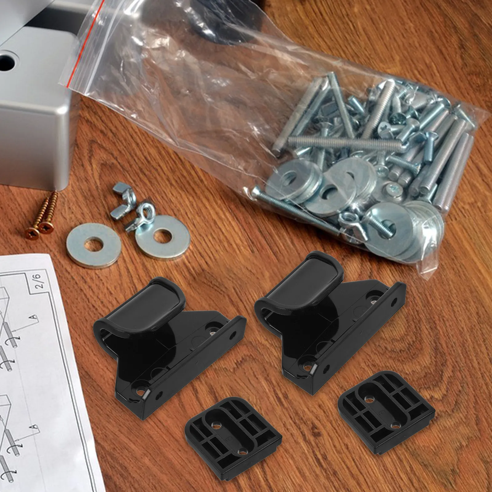 kit-de-quincaillerie-retractable-pour-barriere-de-securite-bebe-pour-porte-de-camping-car-escalier-entree-interieur-exterieur-protection-enfant-et-animal-domestique-avec-loquet-et-support-de-fixation