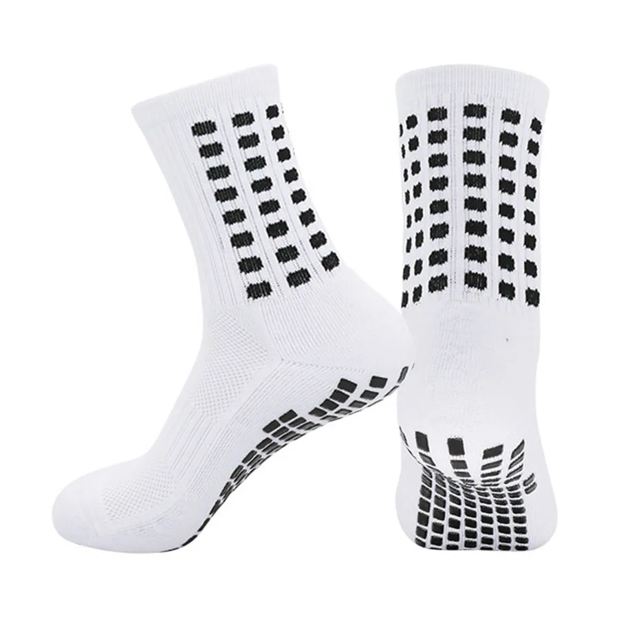 6/12/18/24/26/30pairs Men Women Non Slip Sport Socks For Football Basketball Soccer Performance