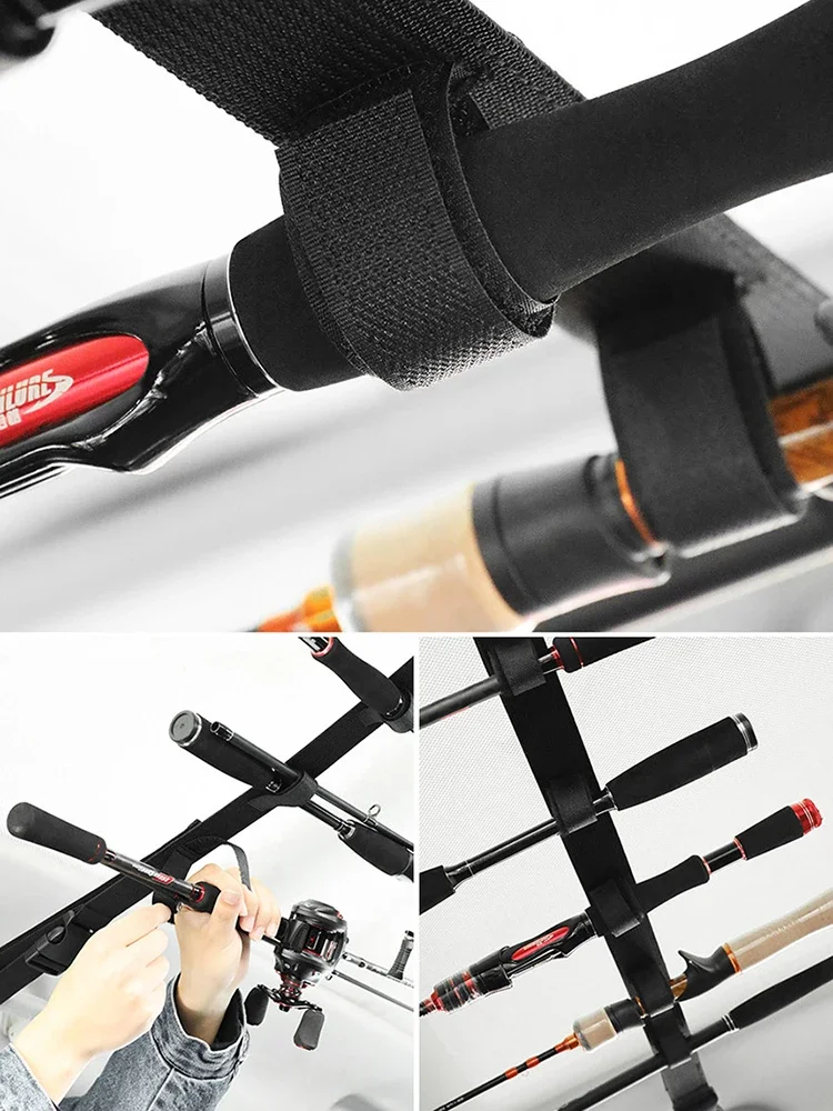 Car fishing rod storage bag car suspension frame car ceiling