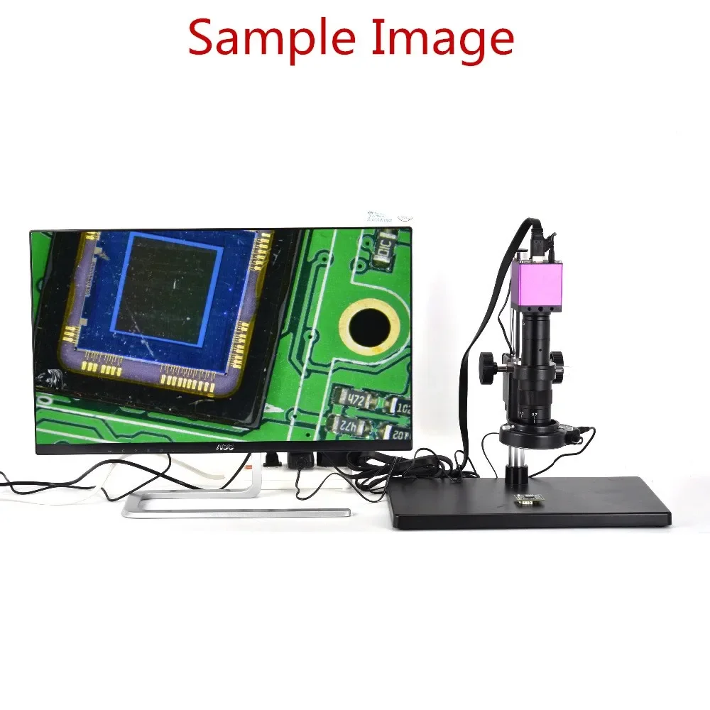 FULL HD 1080P HDMI-Compatible 60FPS Video Digital Industry Microscope Camera TF Card Video Recorder microscope for PCB Repair