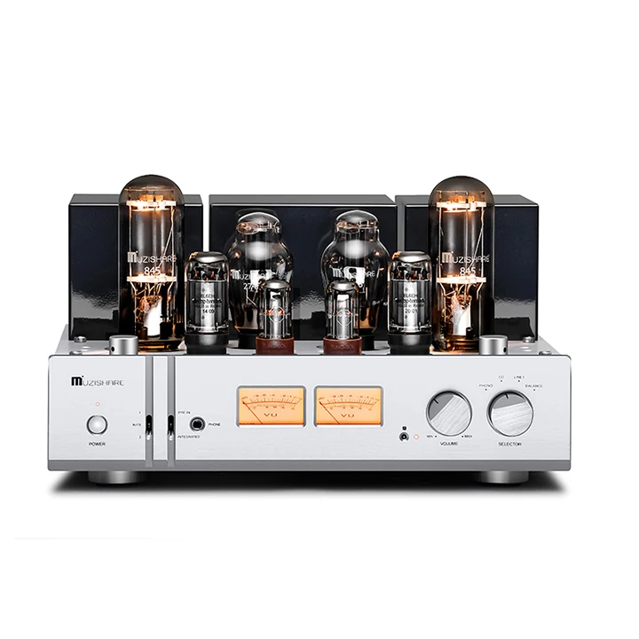 A-المستوى المهنية 28 واط + 28 واط المنزل الصوت فراغ مُضخّم صوت 6L6 دفع 845 المنزلية Hifi استقبال الطاقة