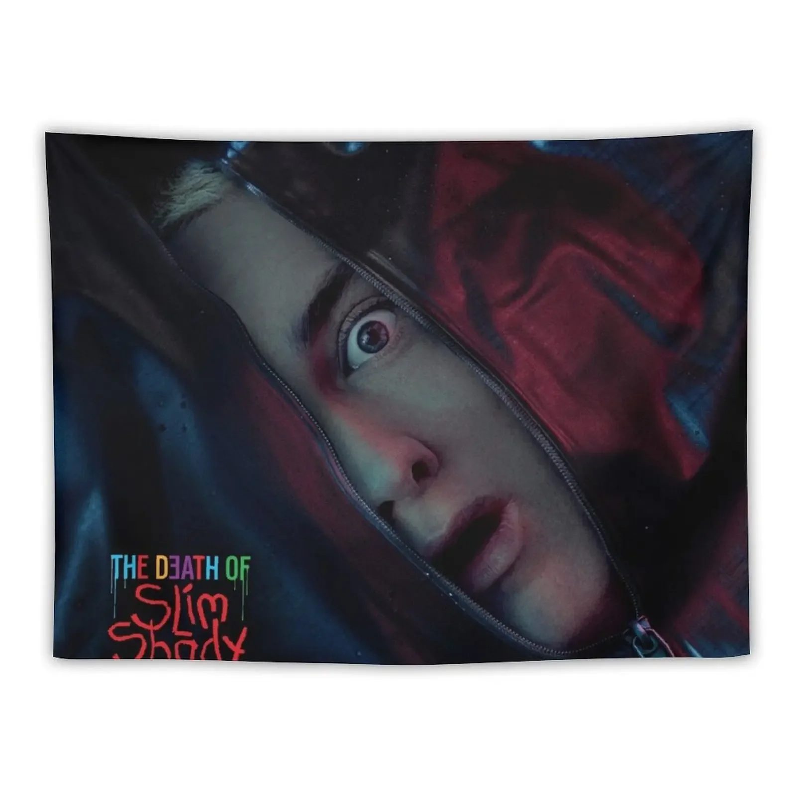 The death of slim shady coupe de grace album cover art Tapestry Home Decorations Bedroom Decor Aesthetic Tapestry