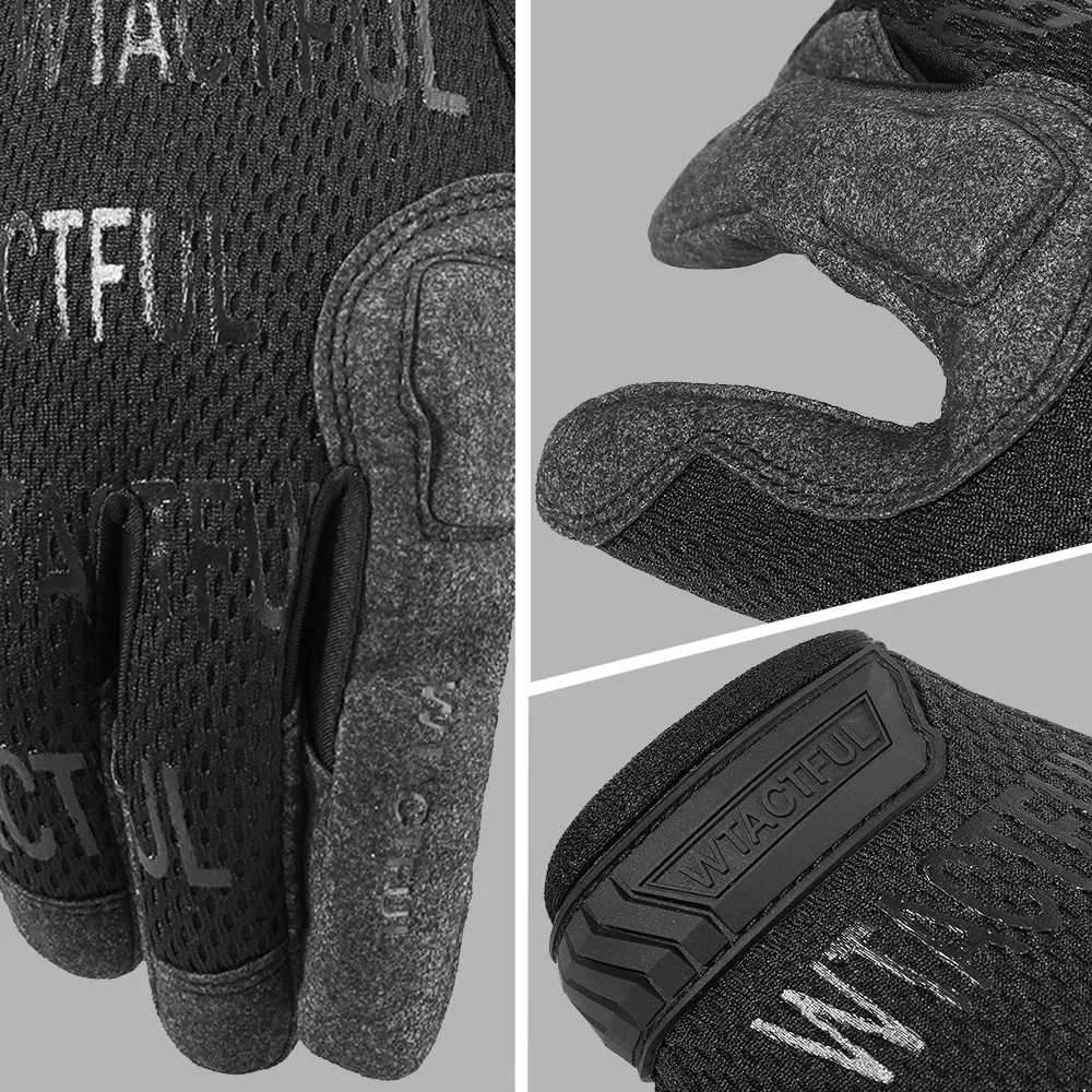 DulFull-Gants à doigts tactiles pour hommes et femmes, mitaines de travail pour la conduite, le tir, la chasse, le sport, l\'extérieur, l\'airsoft, le