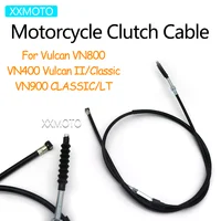 Para Kawasaki Vulcan VN400 VN800 VN900 VN 400 800 900 VN400 II/Classic Cable de embrague de motocicleta Cable de embrague línea de goma inoxidable