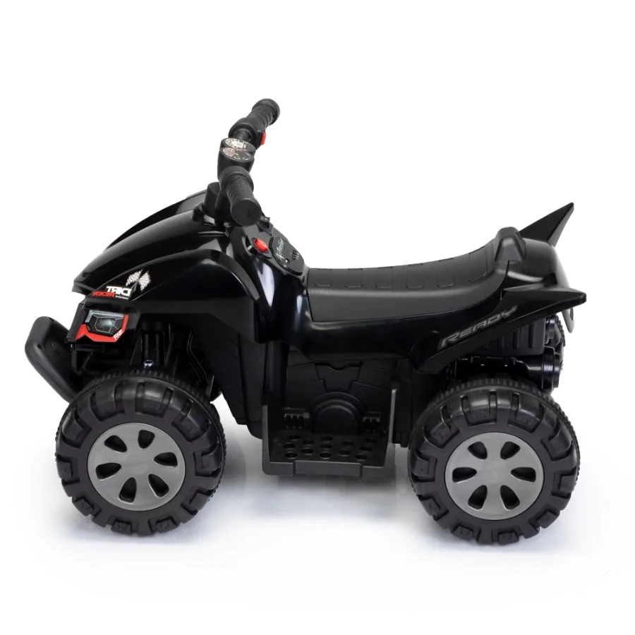Rideon ATV 6 V batteriebetriebenes elektrisches Quad-Auto mit Musik-LED-Lichtern und Sprühgerät, 4-Rad-Rideon-Spielzeug für Kleinkinder im Alter von 35 Jahren