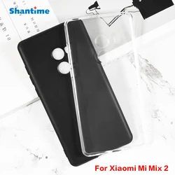 Case for Xiaomi Mi Mix 2 TPU Shockproof Rubber Cover Protective Bumper Flexible Shell for Xiaomi Mi Mix 2