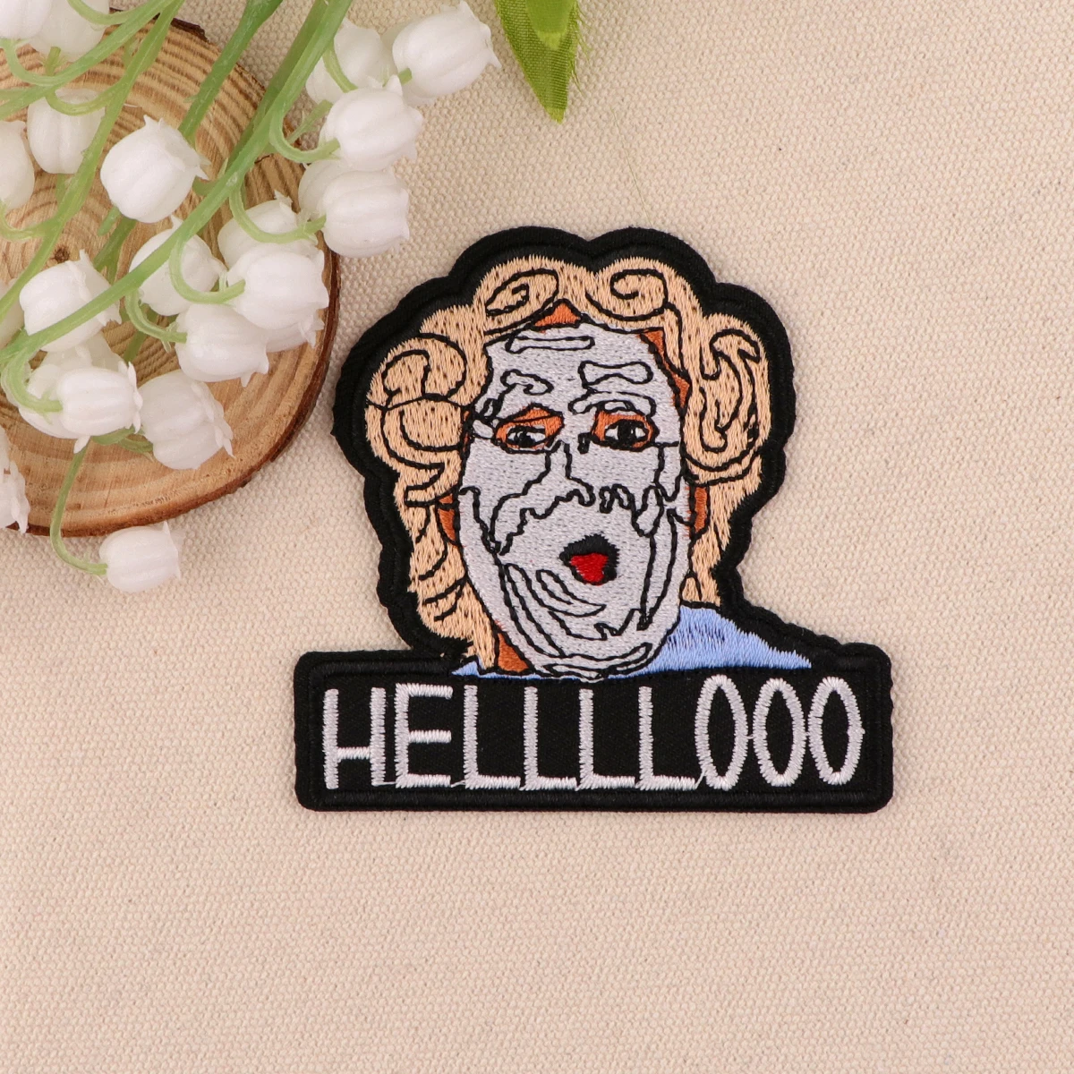 Cute Cartoon Animal Quotes Patch Embroidery Funny Embroidered Logo Garment Accessories Sticker Patches Clothing Gifts for Friend