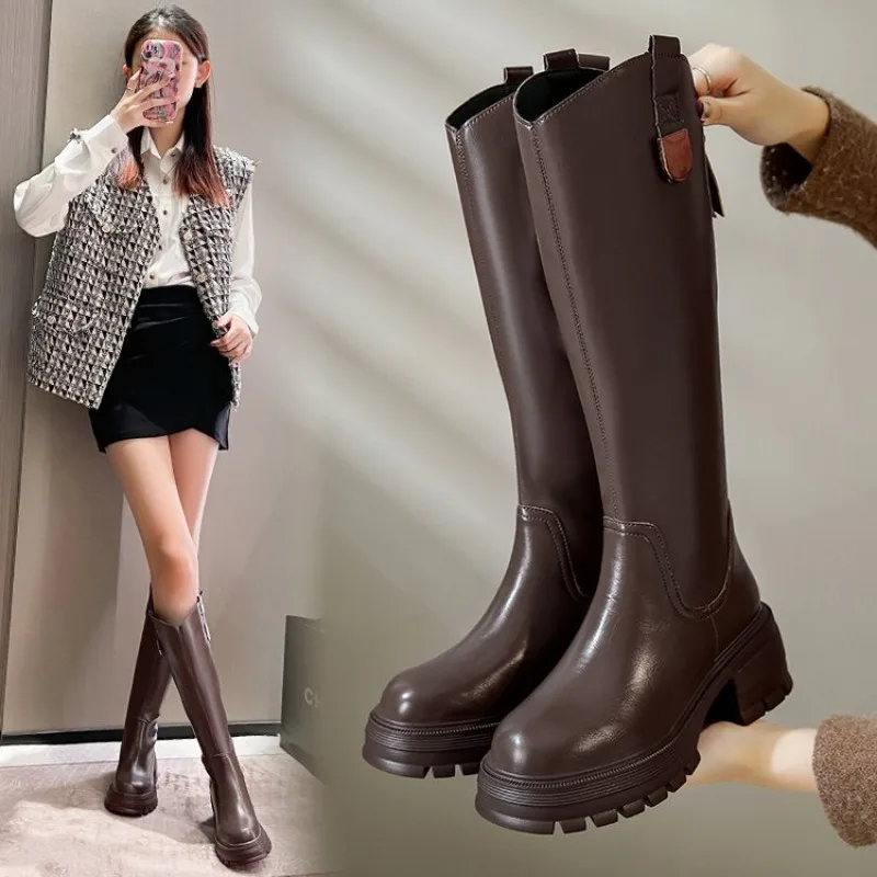 2023 inverno donna sopra il ginocchio stivali alti moda sottile tacco alto donna stivali lunghi scarpe da donna Sexy barche Mordern