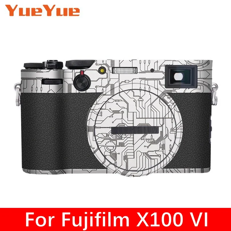 X100VI Customized Sticker For Fujifilm FUJI X100 VI Decal Skin Camera Vinyl Wrap Anti-Scratch Protective Film Protector Coat