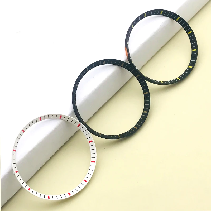 30.5Mm SRPD Đồng Hồ Chương Vòng Vòng Bên Trong Phù Hợp Với Skx007 Skx009 Ốp Lưng Nhiều Màu Sắc Vòng Trong Nam Lặn đồng Hồ Phần Quà Tặng