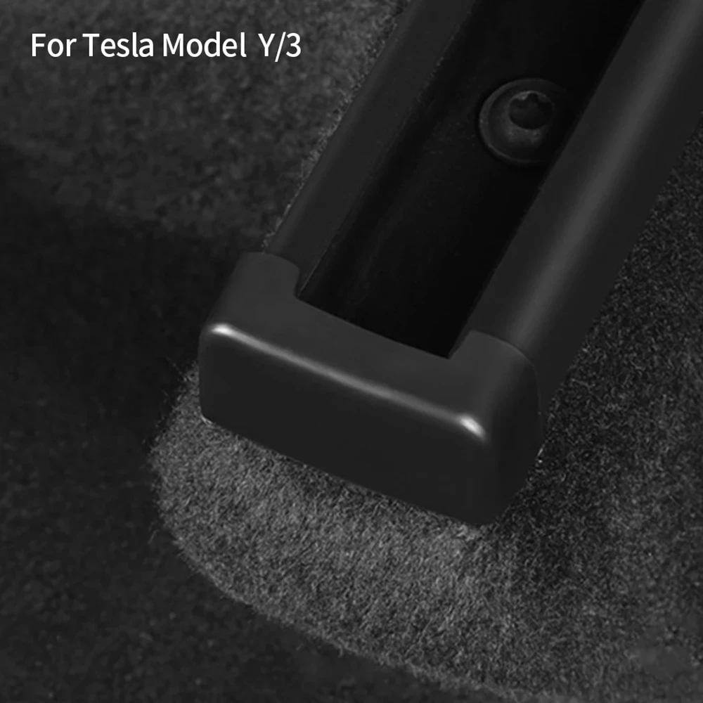 

for Tesla Model 3 2017-2023 for Model Y 2021-2023 Rear Seat Slide Rail Soft Rubber Plug Protection Car Interior Accessories 4pcs