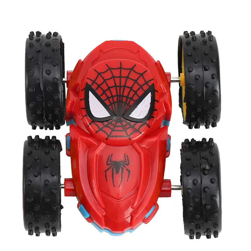 NEW Kids Spider Dump Truck Inertia Car 360 Degree Impact Resistant Double Sided Car Children\'s Puzzle Toys Student Prize Gifts