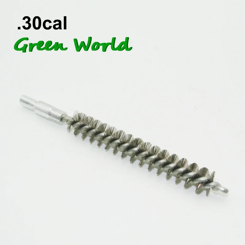 Green World 3 teile/los.22cal.30cal Edelstahl Pinsel, Pistole Sauber Pinsel, Wildschwein Borsten Pinsel – Detail 7