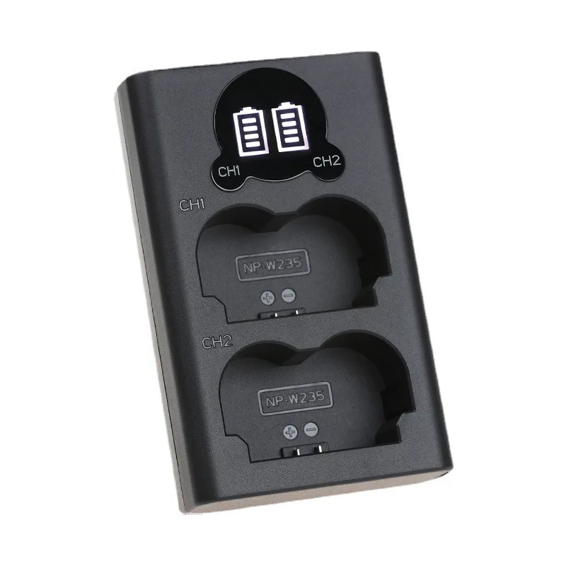 Charger, suitable for Fuji micro-single camera XT4 dual-charge USB seat charger