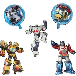 1Pc transformatory temat Optimus balony Prime Hornet powietrza Globos chłopców urodziny Baby Shower dekoracje domu zabawki dla dzieci prezent