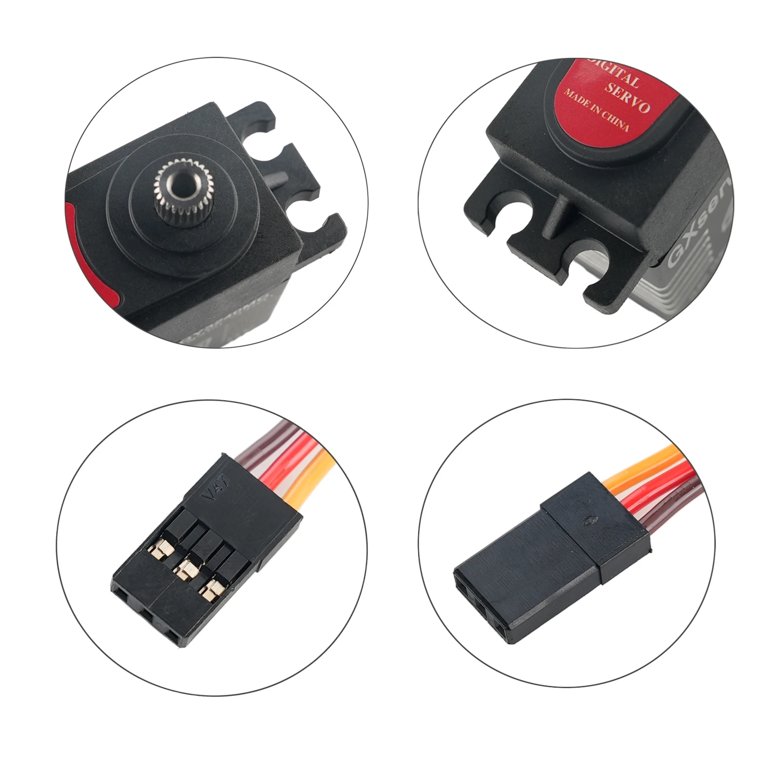 GXservo 40KG Digital Servo High Torque Steel Gear Aluminium Alloy 270 Degree IP67 for 1:8 1:10 RC Climbing Car Robot Model - view 4