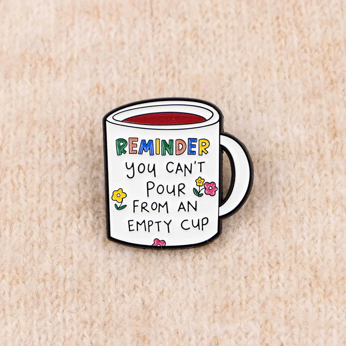 BUT FIRST, COFFEE Enamel Pin Cute Quotes Brooch Lapel Pins Badge on Backpack Clothing Accessories Fashion Jewelry Friends Gifts