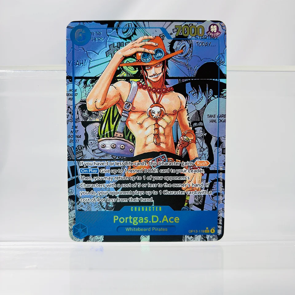 One Piece Game Collection Cards Classic Character Cards Leader