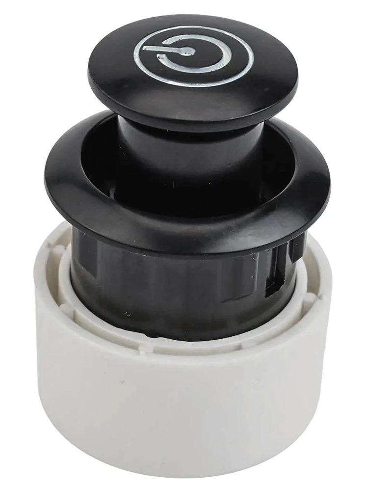 Cabinet Knob T-atami Bouncing Handle Invisible Embedded Handle Circular Spring Pressing Fire Door Knob  Zinc Alloy Drawer Pull
