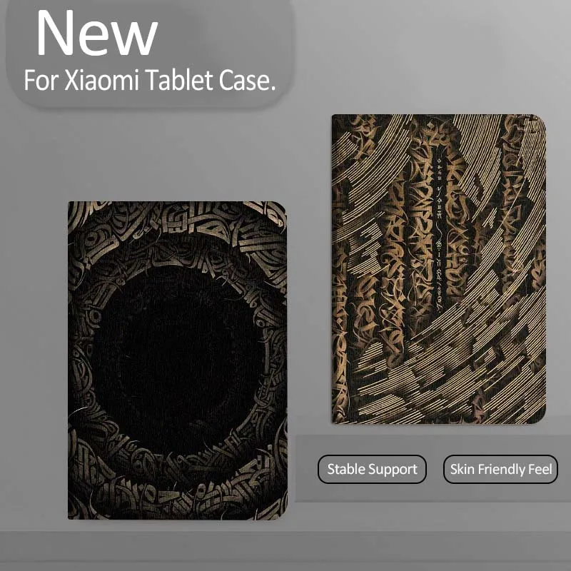 

Patterned Gold Decorative Gift Tablet Case For Xiaomi Redmi Mini Pad SE K 2 4 5 6 7 8 2023 2025 11 8.8 11.2 10.1 Pro