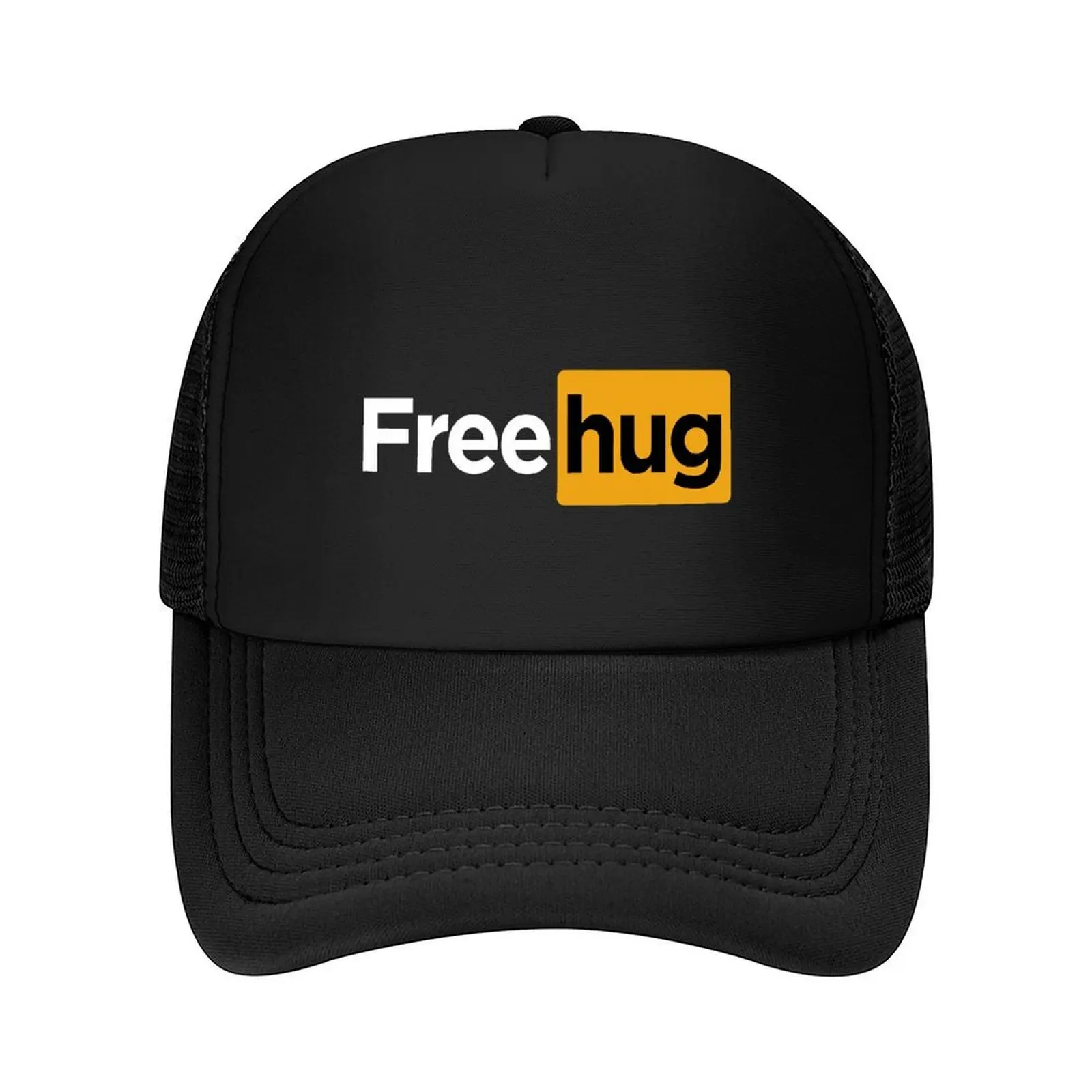 

Free Hug Baseball Cap men's big size hat sun caps cute Icon Mens Tennis Women's