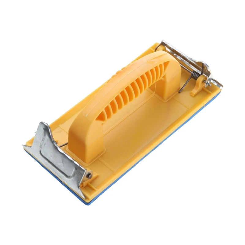 Levigatrice manuale portatile con manico Supporto per carta vetrata manuale Blocco per levigatura manuale