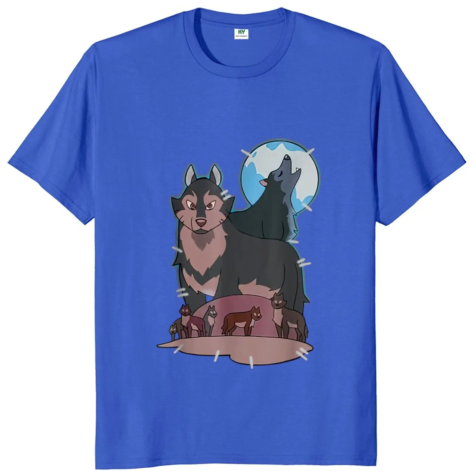 Hunter’s Wolf Owl House T Shirt American Fantasy TV Animation Series T-Shirt 100% Cotton EU Size Tops Tee