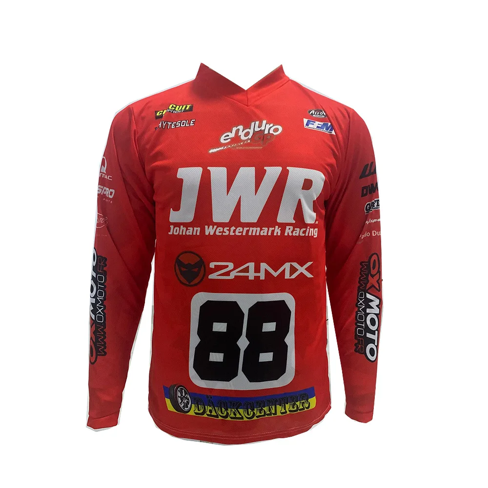 2023 TEAM Custom  BMX mtb Jerseys Motocross jersey enduro moto mx Mountain Bike downhill Jersey XC DH cycling Clothes
