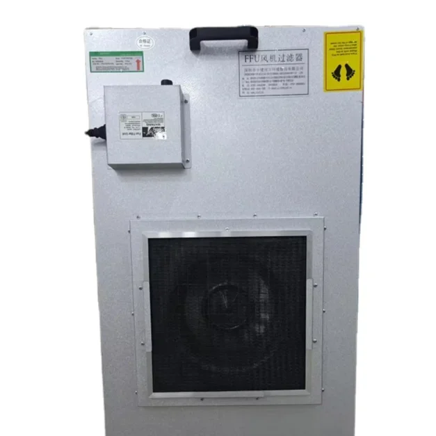 110v 120v US EU Plug Mushroom Mycology 99.99% 2x2 4x2 Ulpa Laminar Flow Hood Hepa Filter Fan Ffu H14 for Iso 5 6 7 8 Clean Room