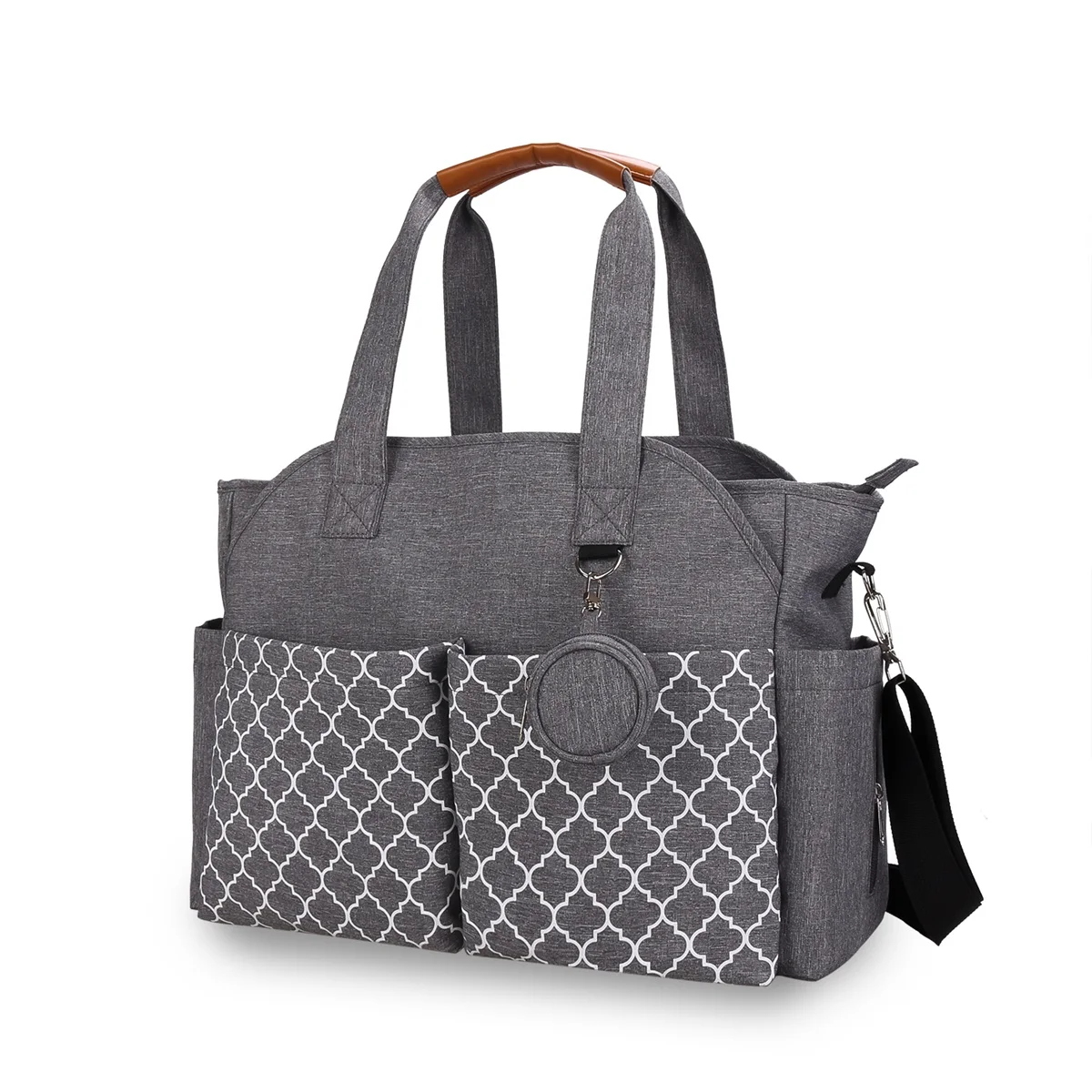 Diaper Bag Tote Purse Satchel Diaper Messenger For Mom And Girls Christmas, Halloween, Thanksgiving Gift