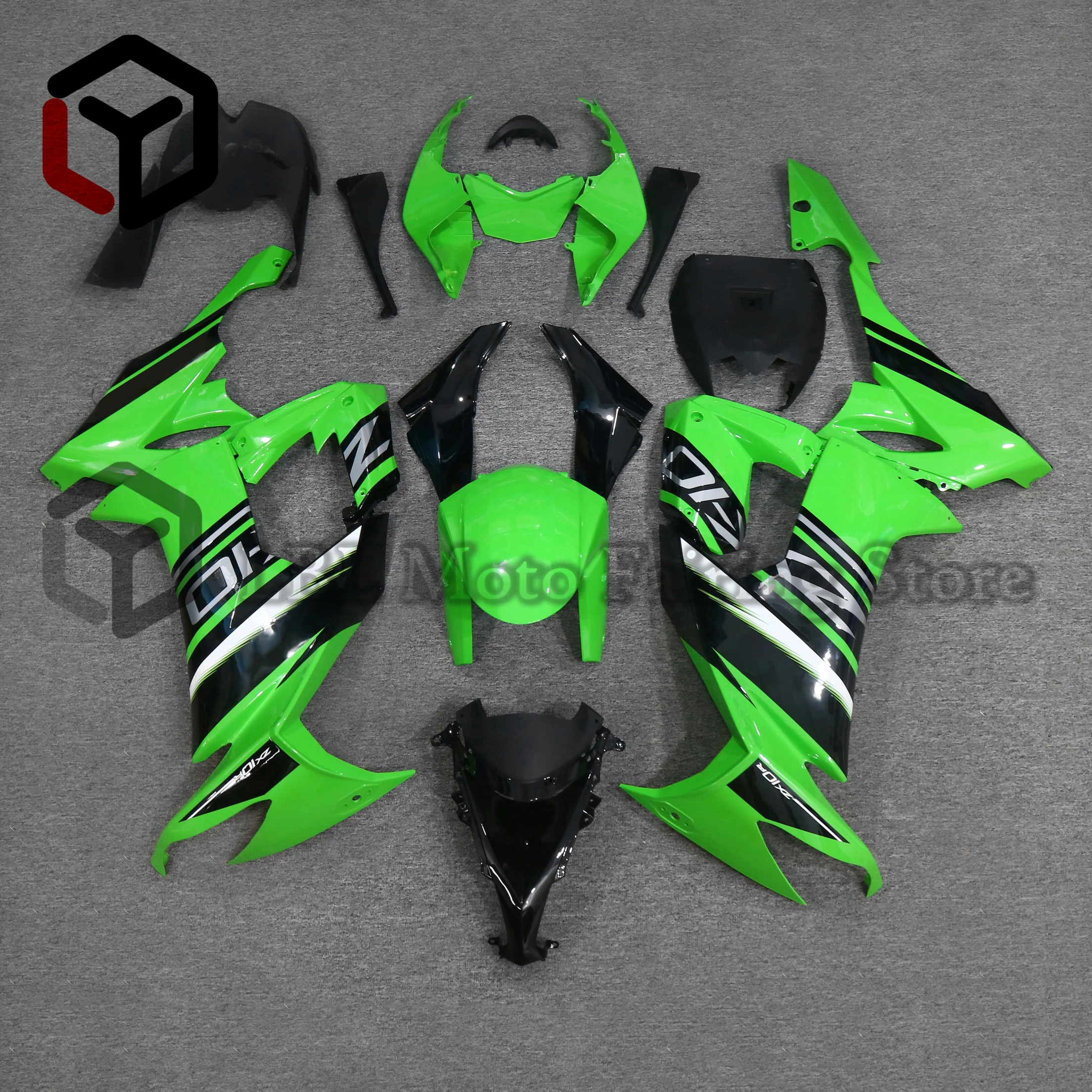 For KAWASAKI ZX10R ZX-10R 2008 2009 2010 ABS injection molding Fairing Kit Body Bodywork Fairing ZX 10R 08 09 10 Full Fairing