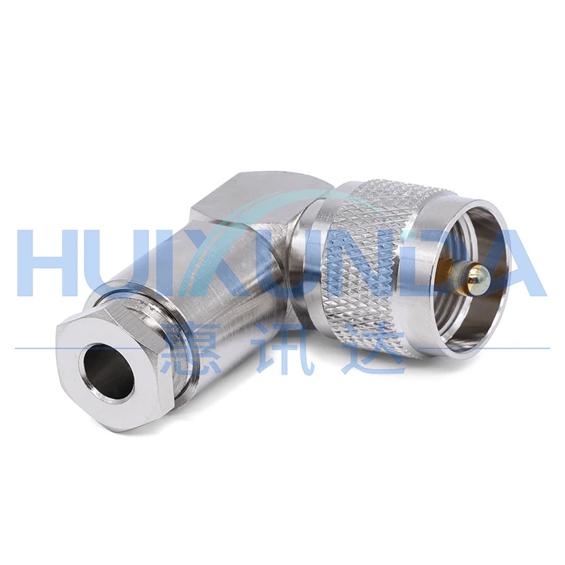 SL16-JW-4 SL16 Male Elbow Assembly 50-4/LMR240 Cable UHF-JW240 Connector M