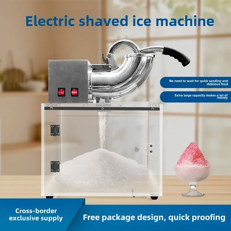 Mesin Es Serut Stainless Steel untuk Dapur Komersial dengan Motor Efisien Peralatan Memasak Esensial