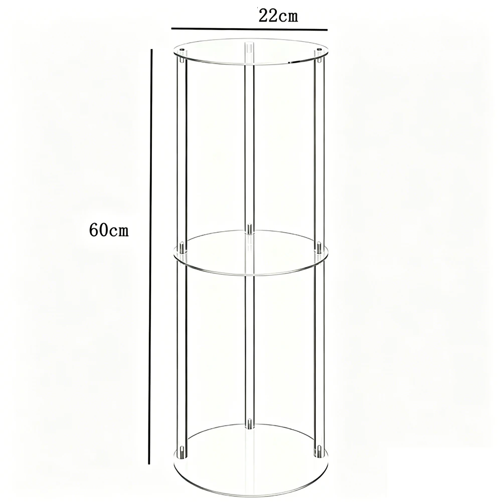 Modern Coffee Table Clear Side Table For Versatile Room Use Decorative End Table Design End Table Sleek Minimalist Design
