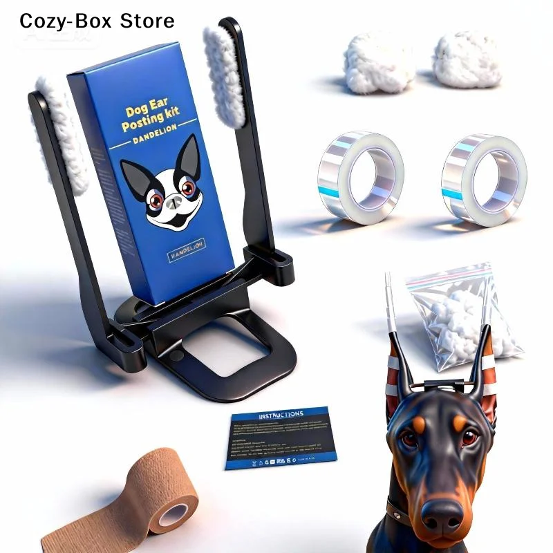 [ZY]1Set Dog Ear Stand Fixed Support Correction Doberman Ear Stand Up Support Tool Adjustable Durable Dog Ear Stand Supplies[ZY]