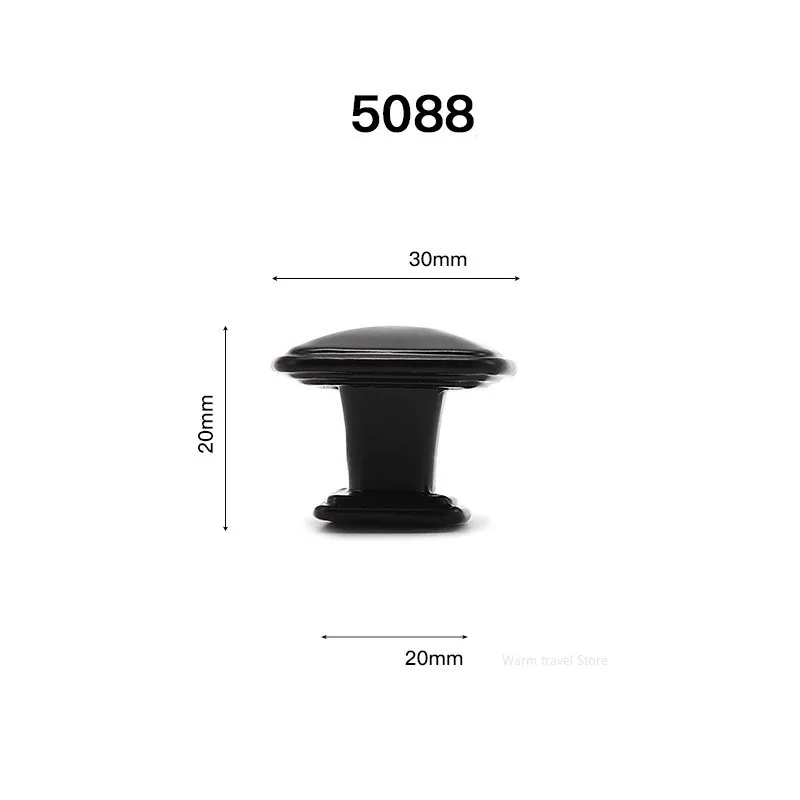 Black Handle for Furniture Cabinet Knobs and Handles Kitchen Drawer handle door Pulls Cupboard Modern aluminum alloy handle