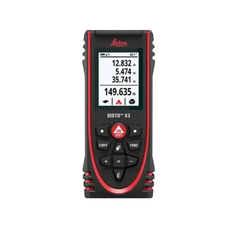 Leica DISTO X3 Medidor de distância a laser robusto 150M Telêmetro laser infravermelho com Bluetooth Smart