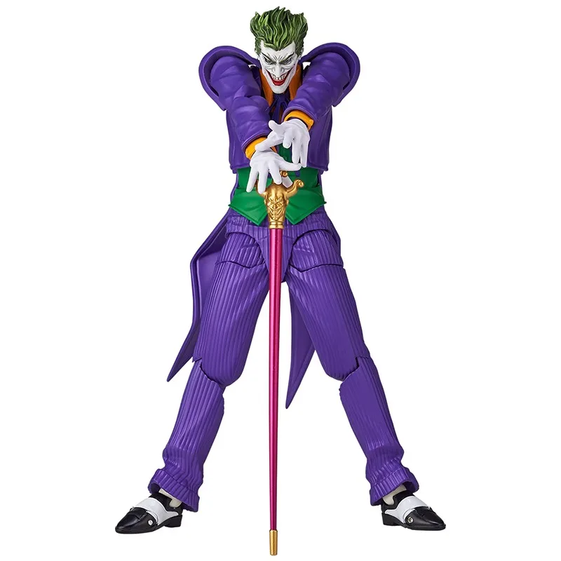 In Stock Original Genuine Kaiyodo Revoltech JOKER No 021 Authentic Collection Model Animation Character Action Toy 17cm