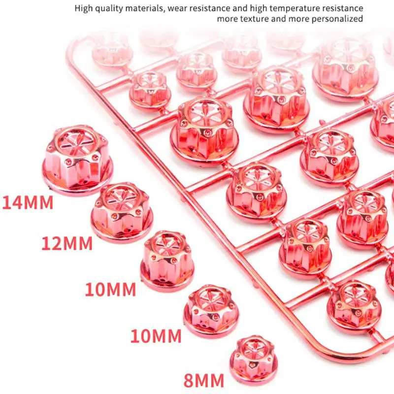 Motorcycle Engine Screw Cap Covers Universal Fit with Decorative Car Wheel Bolt Upgrade Enhances Appearance for Most Bikes