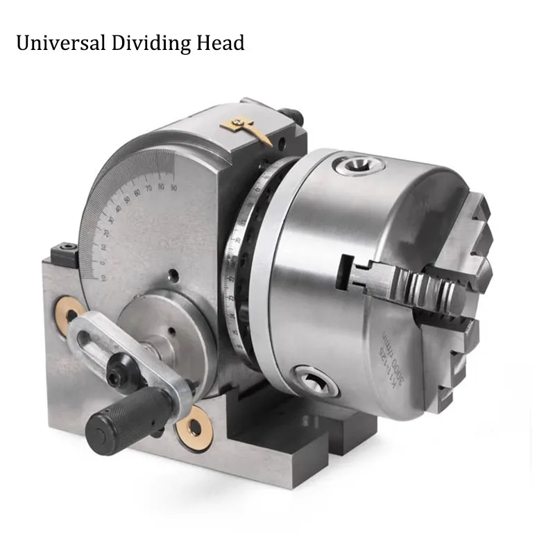 

CNC Horizontal Vertical Universal Indexing Table Rotary Table Dividing Head 3-Jaw Lathe Chuck CNC Milling Tools