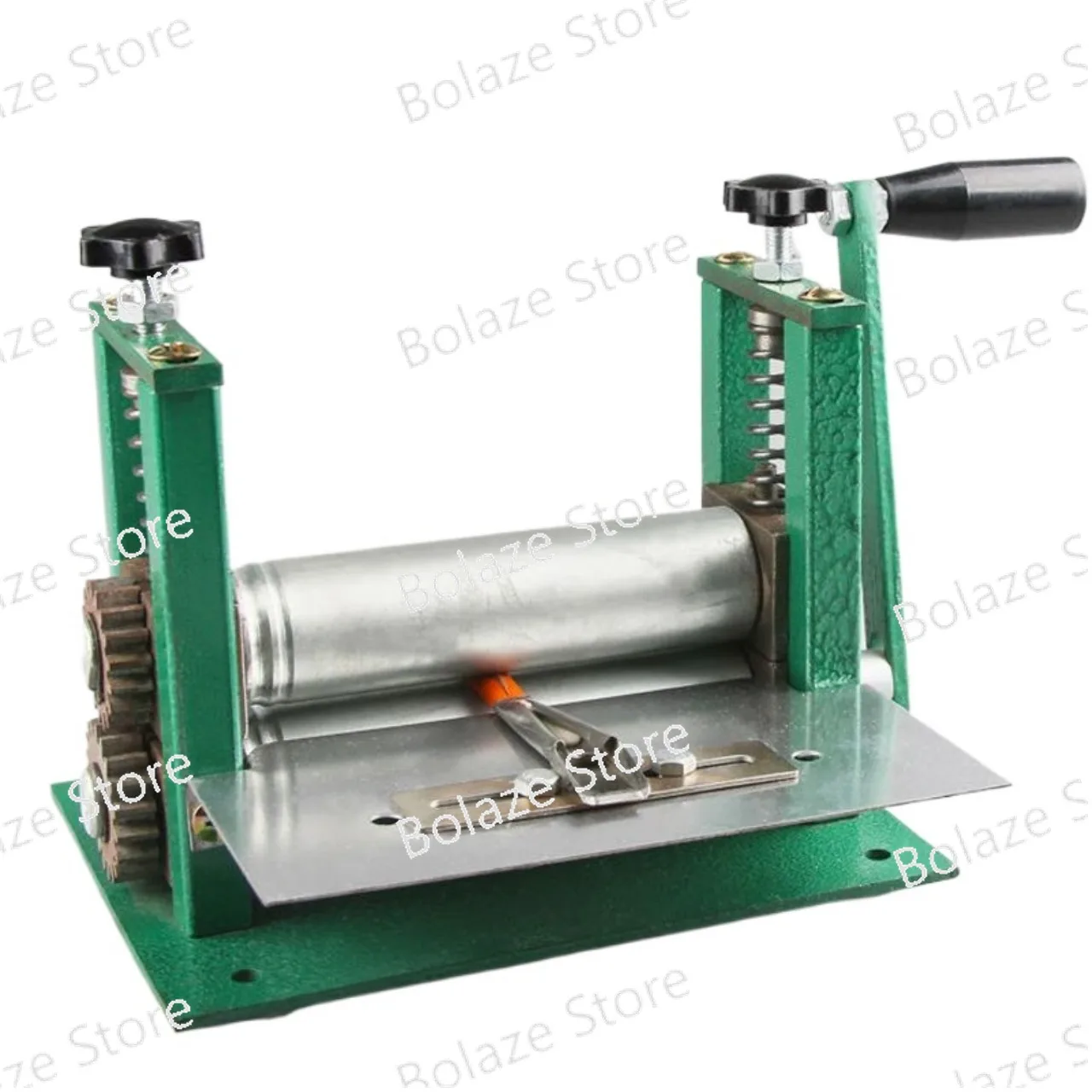 

Leather laminating and stripping drum machine hand roll small strip layering extension machine