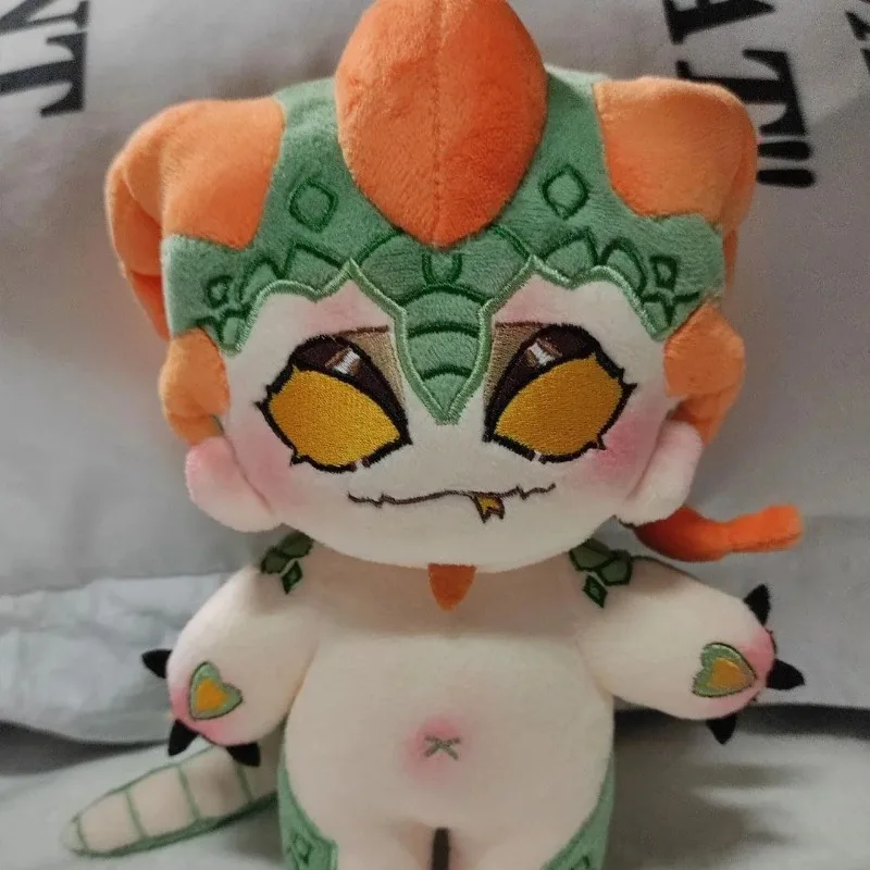

Anime Identity Ⅴ Luchino Diruse Evil Reptilian 20cm Monster Ear Soft Plush Doll Body Dress Up Stuffed Toys Dolls Figures Gift