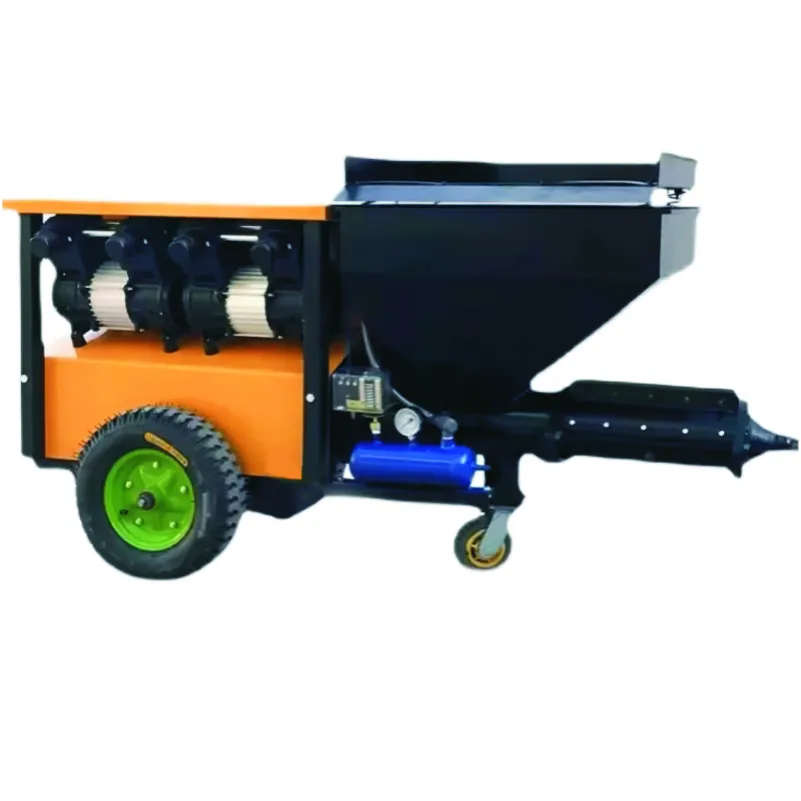 

Durable Plaster Spraying Machine Cement Mortar Sprayer Wear Resistant for Home Commercial Use