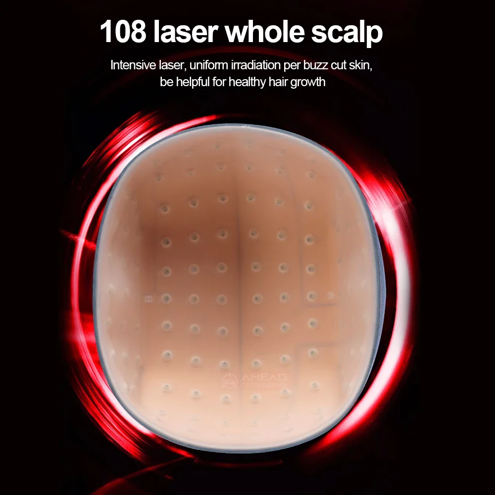 Tratamientos populares para el crecimiento del cabello, uso doméstico, 650NM, terapia de luz infrarroja roja, gorro láser para el cabello, producto de calidad para el crecimiento del cabello