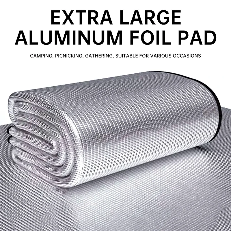 

Outdoor Picnic Moisture-proof Pad Double-sided Thick Aluminum Film Waterproof Beach Mat Portable Tent Floor Mat Camping Mat