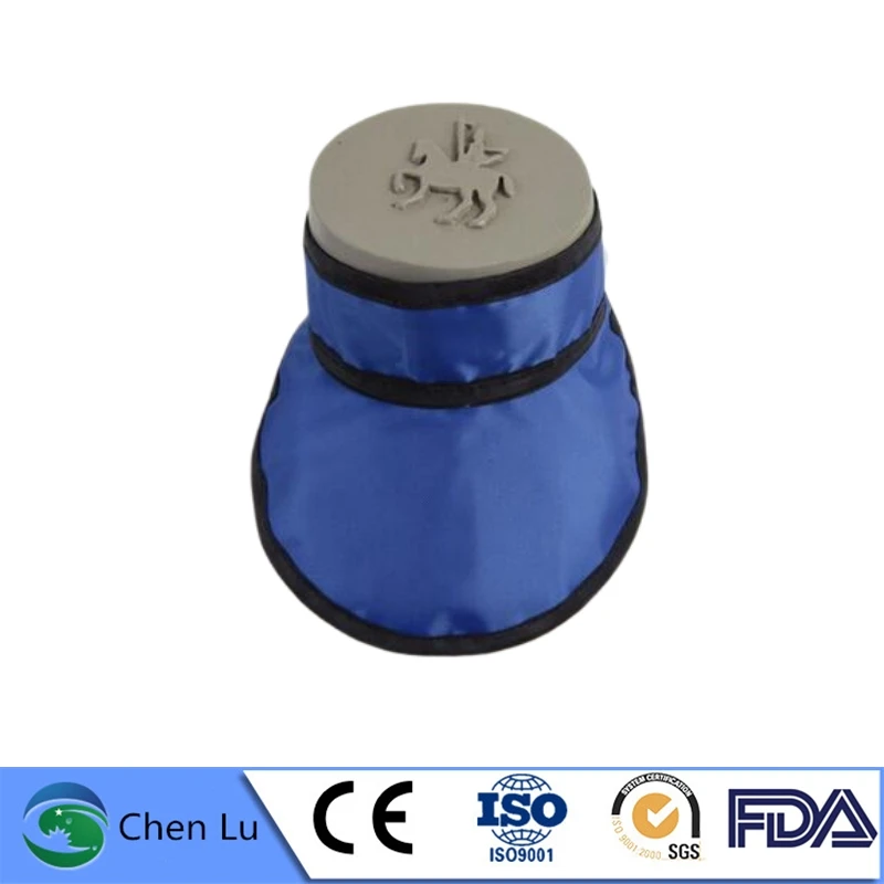 Collar de protección radiológica para adultos, máquina de rayos X, protección contra radiación nuclear, collar de goma de plomo de 0,35mmpb