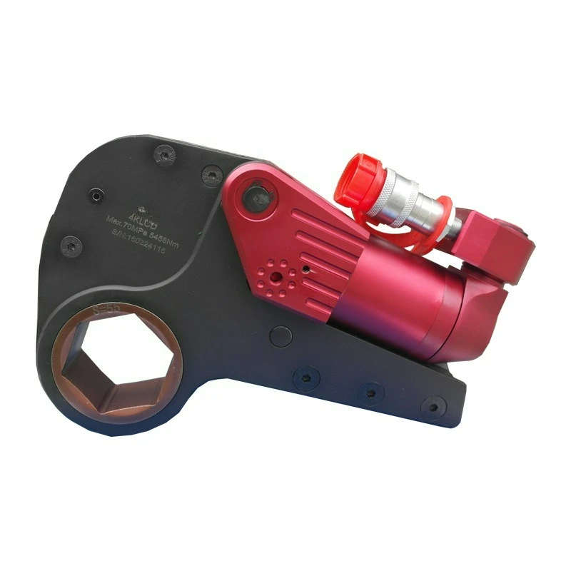 

Customizable Aviation Aluminum Titanium Alloy Material Hollow KLCD Series, Heavy Duty, Electric, Hollow Hydraulic Wrench