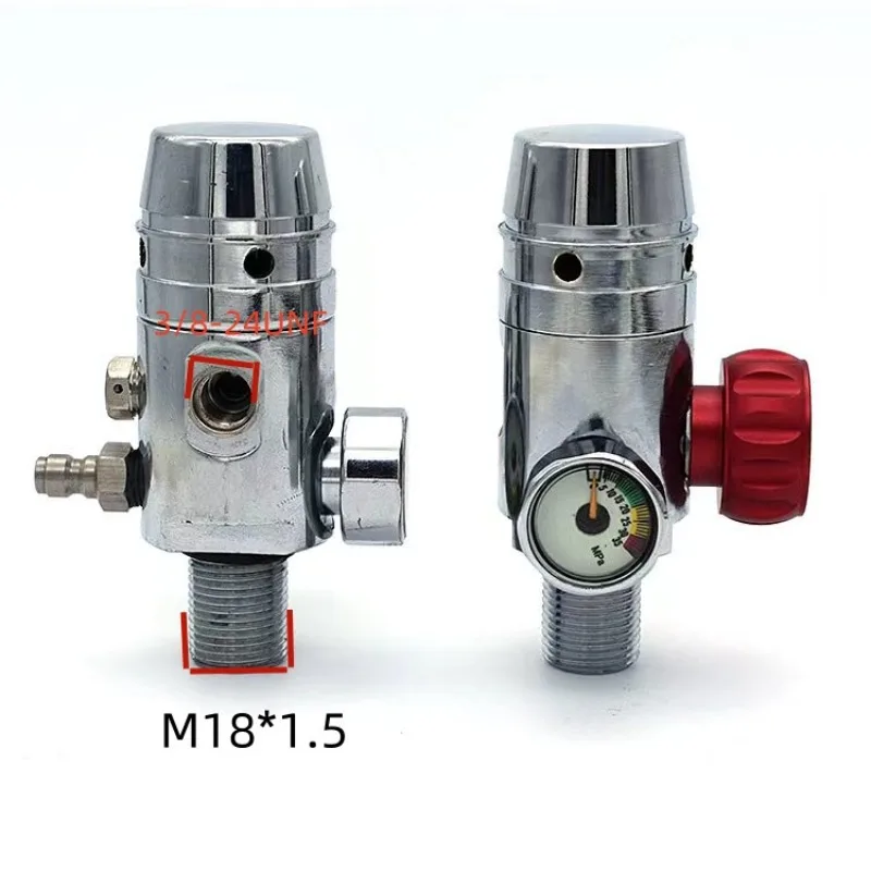 Scuba Diving First Stage Regulator With Rotary Switch Tank Pressure Reducer Dive Equipment