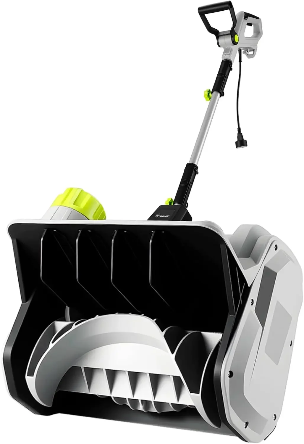 

14-Inch Corded Electric Snow Blower, 1500w High-Power Snow Blower, 3500rpm Speed, 20-Foot Snow Throwing Distance with Adjustable