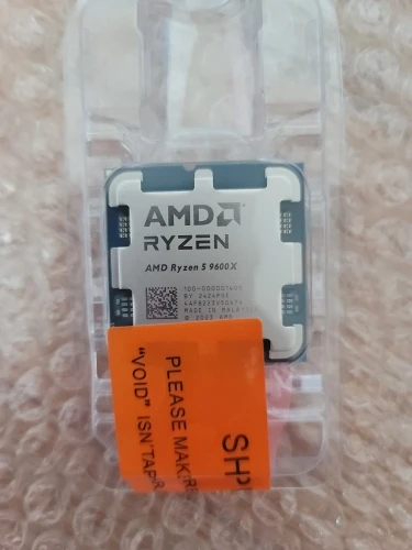 AMD Ryzen 5 9600X 100% AMD R5 9600X CPU Max Boost Up to 5.4GHz 6 Cores 12 Threads 32MB L3 Cache AM5 for B850 X870 photo review